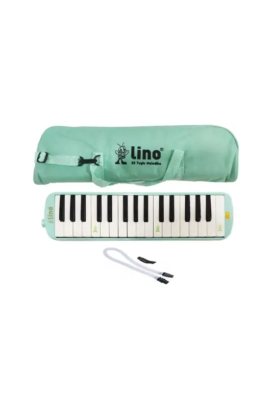 Lino Melodika 32 Klavye Pastel Yeşil Çanta - Lino