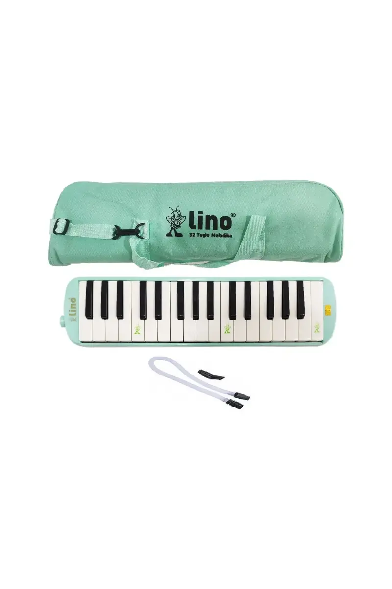 Lino Melodika 32 Klavye Pastel Yeşil Çanta - 1