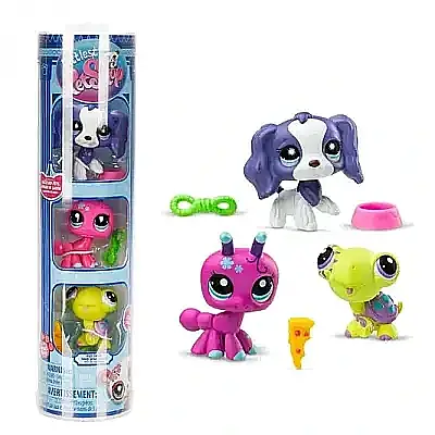 Littlest Pet Shop Minişler 3 Lü Figür Seti - 4