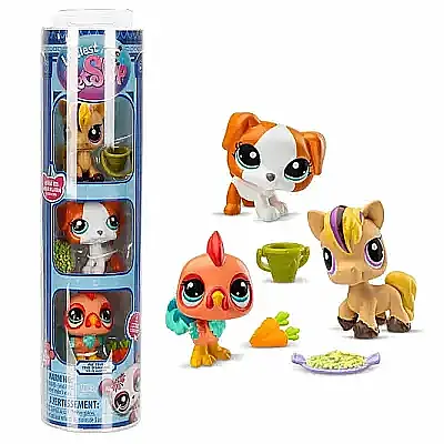 Littlest Pet Shop Minişler 3 Lü Figür Seti - 10
