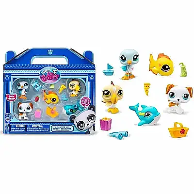 Littlest Pet Shop Minişler 5 Li Figür Seti - 6