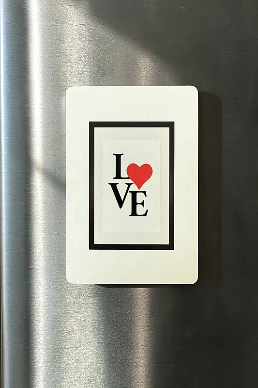Love MiniDekor Magnet Ayaklı 9*13,5 cm - 2
