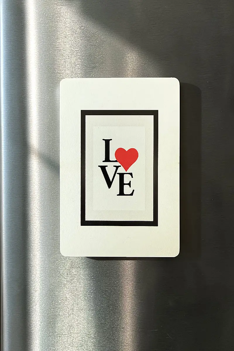 Love MiniDekor Magnet Ayaklı 9*13,5 cm - 2