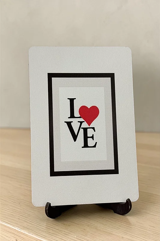 Love MiniDekor Magnet Ayaklı 9*13,5 cm - Bemenda