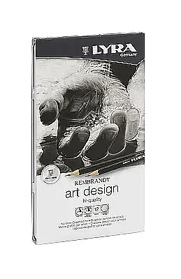 Lyra Dereceli Kalem Art Desıgn Metal Kutu 12Li - 2