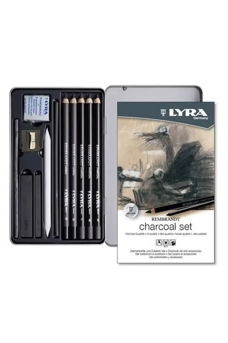 Lyra Rembrandt Charcoal Set Box - 1