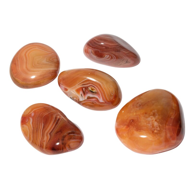 Madagaskar Akiği Doğal Taş Tımbıl El Taşı - Doğal Taş