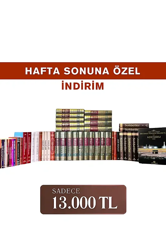 Mahmud Efendi Hazretlerinin Külliyatı 58 Kitap - Özel Baskı - Ahıska Yayınevi