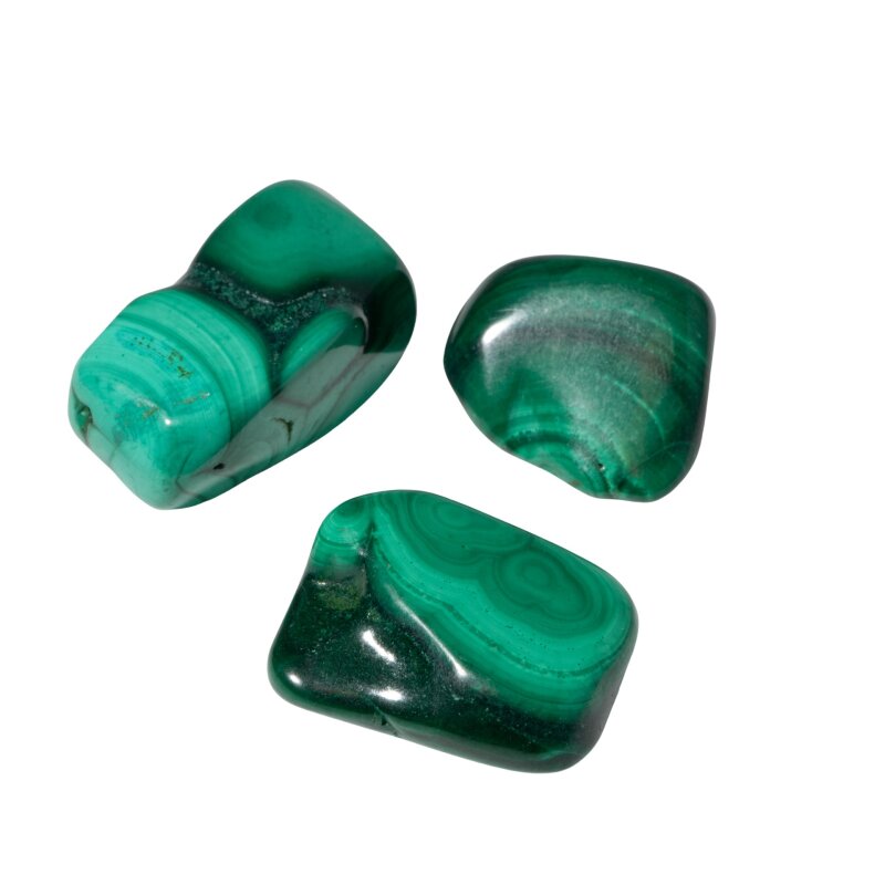 Malakit Doğal Taş Tımbıl El Taşı - 2