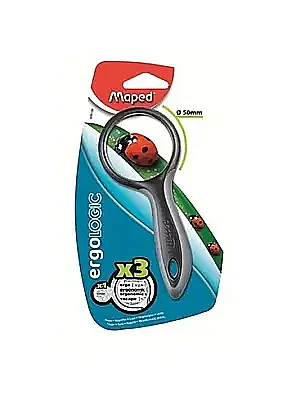 Maped Büyüteç Ergologıc X3 50 mm Gri - Maped
