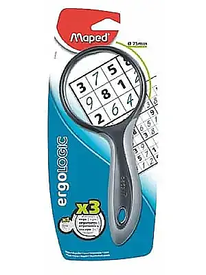 Maped Büyüteç Ergologıc X3 75mm Gri - 2