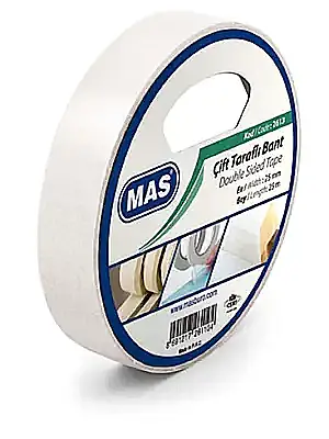 Mas 2613 Çift Taraflı Bant 25 x 25 mm - 2