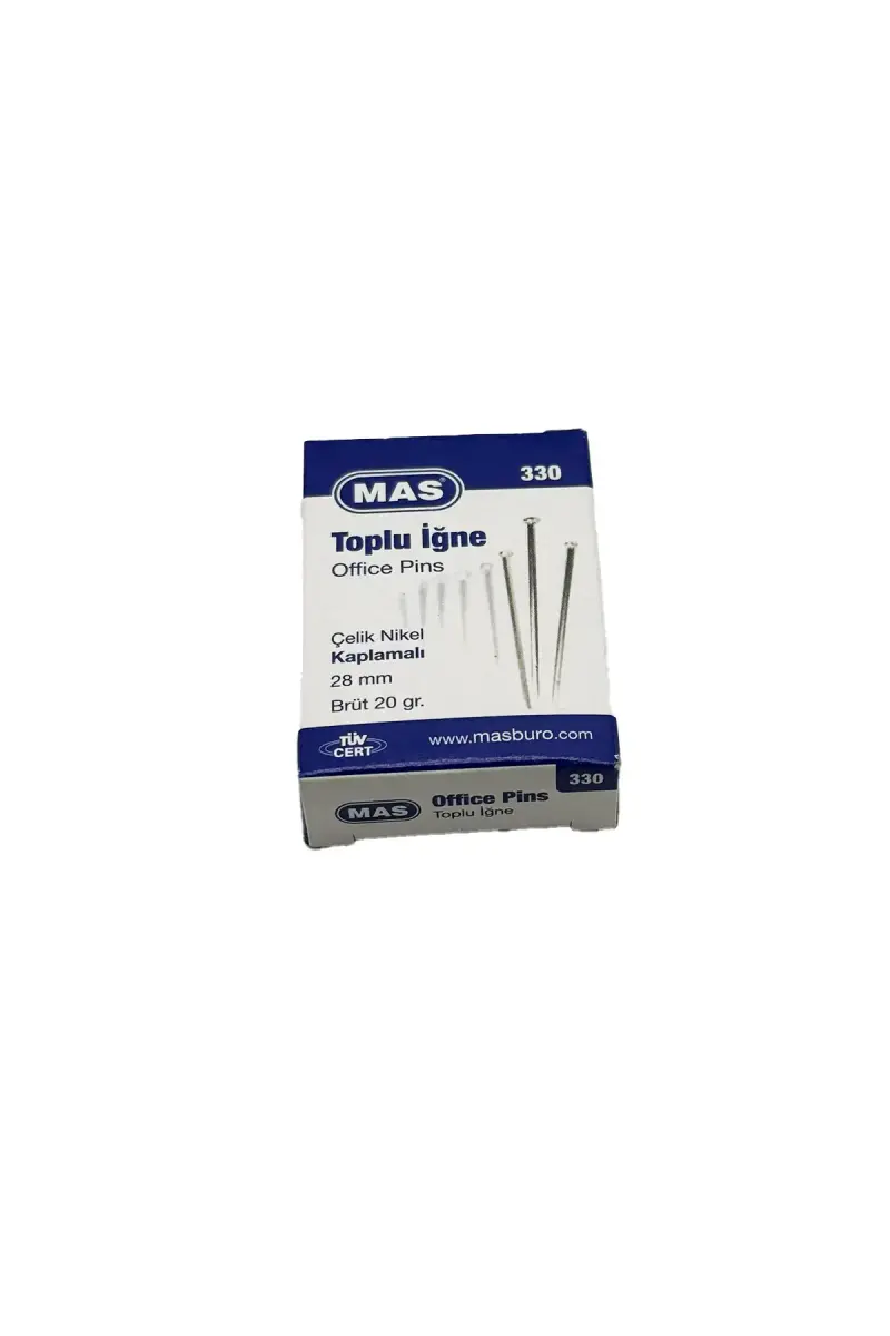 Mas 330 Toplu İğne 28 Mm 20 Gr - 1