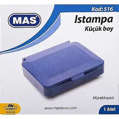 Mas 516 Küçük Istampa Mrksız 8X9 Cm - 2
