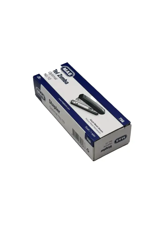 Mas 756 Zımba Makinası No:10 Siyah - Mas