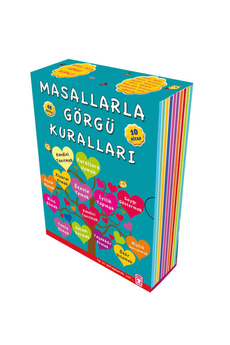 Masallarla Görgü Kuralları 10 Kitap Set - 1