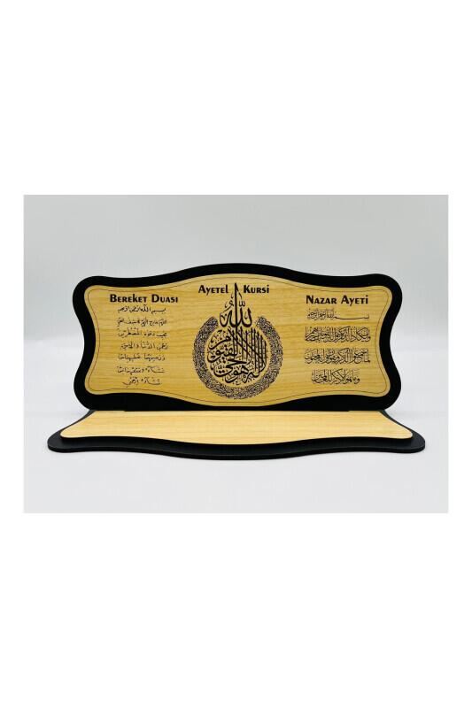 Masaüstü Dekoratif Ahşap Tablo - Bemenda