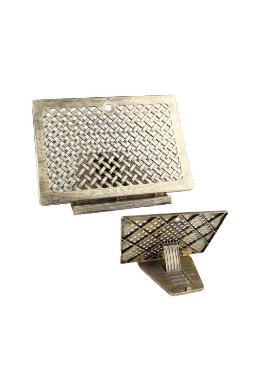 Masaüstü Plastik Rahle Altın Kaplama - Ahıska Çarşı