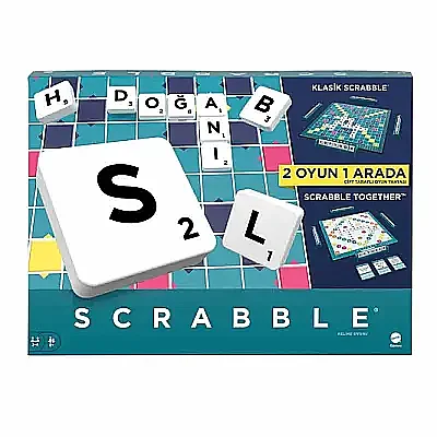 Mattel 2in1 Scrabble Türkçe - 11