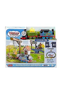 Mattel Thomas Ve Arkadaşları Boya Teslimatı Motorlu Tren Seti - Mattel