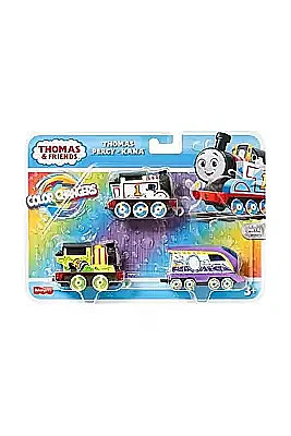 Mattel Thomas Ve Arkadaşları Renk Değiştiren 3 Lü Küçük Trenler - Mattel