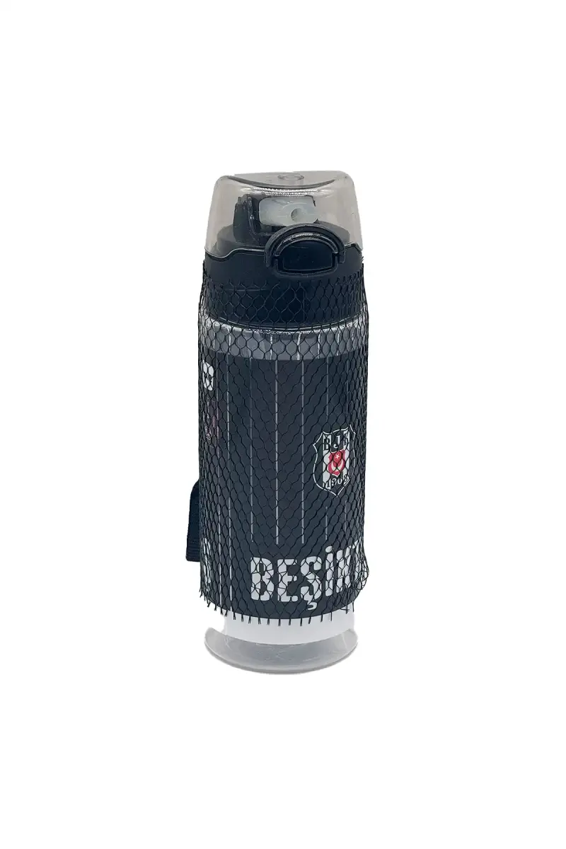 Me Beşiktaş İnce Çubuk Desenli 500 Ml Plastik Matara - 1