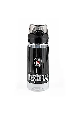 Me Beşiktaş İnce Çubuk Desenli 500 Ml Plastik Matara - 2