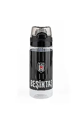 Me Beşiktaş İnce Çubuk Desenli 500 Ml Plastik Matara - 2