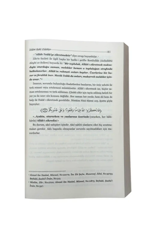 Mecmaul Adab İslamdaki Edebler - 3