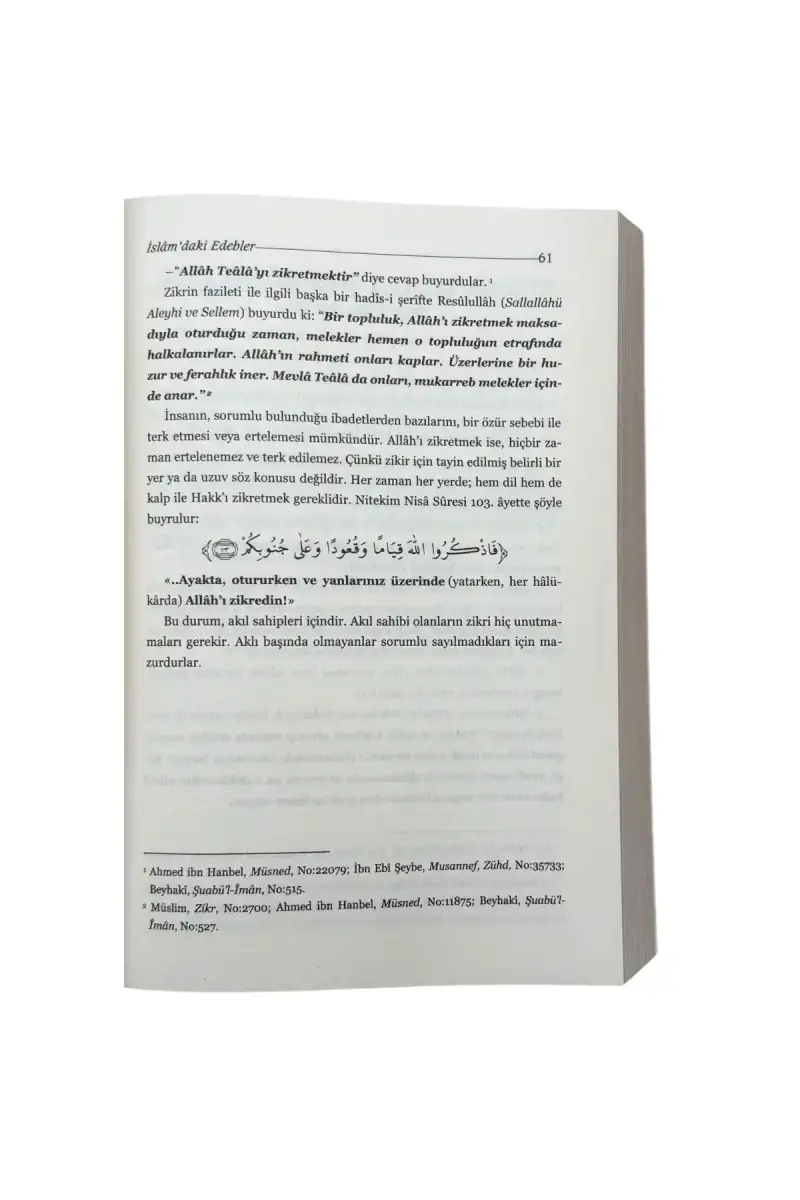 Mecmaul Adab İslamdaki Edebler - 3