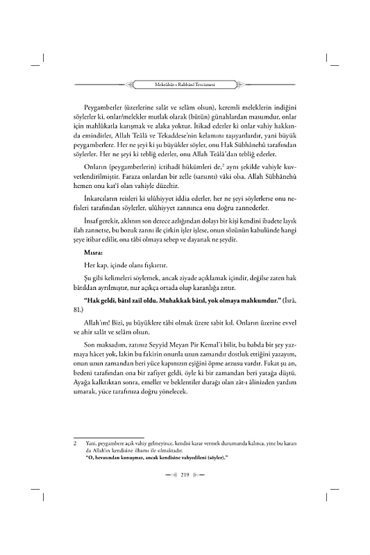 Mektubatı Rabbani Tercümesi 1. Cilt - 2