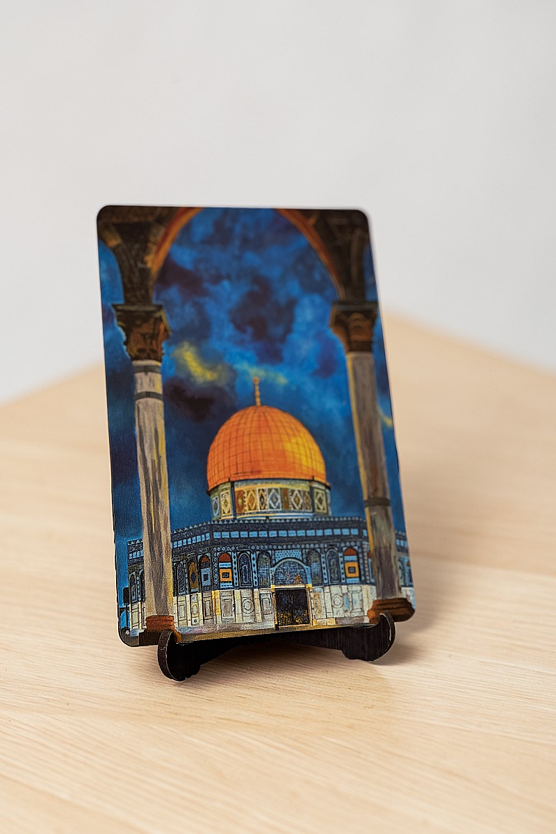 Mescidi Aksa MiniDekor Magnet Ayaklı 9*13,5 cm - 2