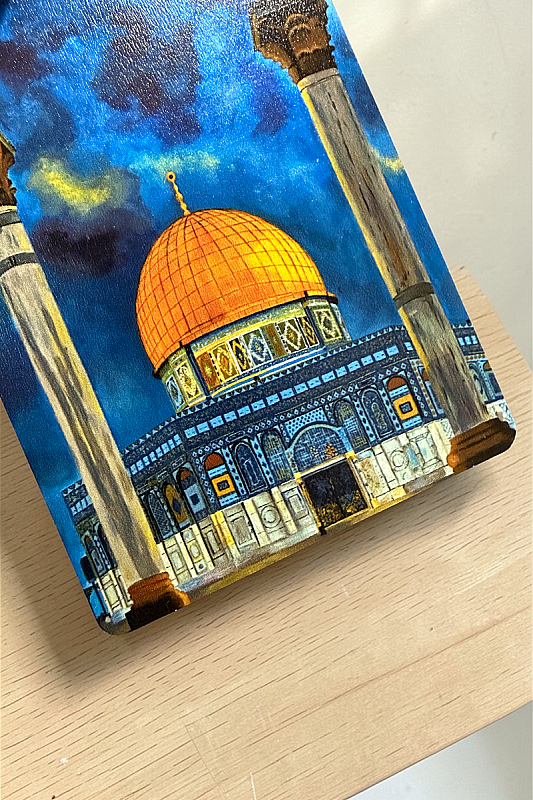 Mescidi Aksa MiniDekor Magnet Ayaklı 9*13,5 cm - Bemenda
