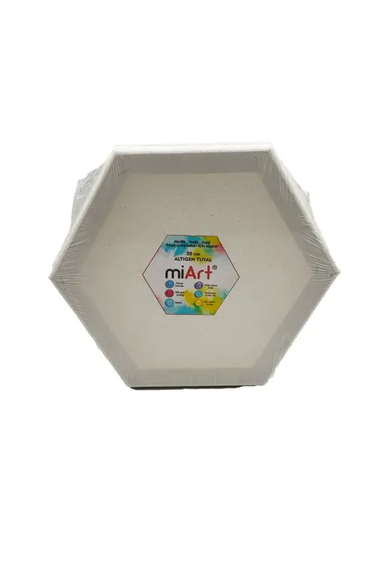 Miart Altıgen Tuval 20 cm - Miart