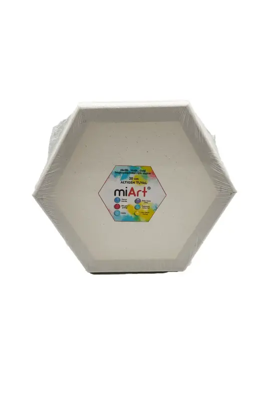 Miart Altıgen Tuval 25 cm - Miart