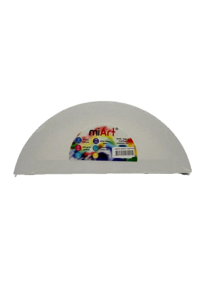 Miart Yarım Daire Tuval 25 cm - 1