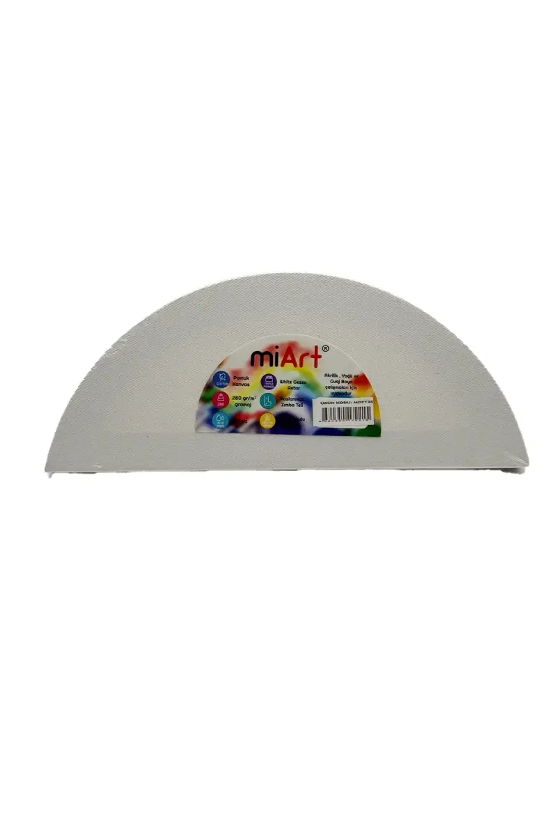 Miart Yarım Daire Tuval 35 cm - 1
