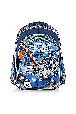 Mikro Hot Wheels İlkokul Çantası Due Fast 48373 - 1