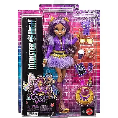 Monster High Ana Karakter Bebekler Clawdeen Wolf - Monster High