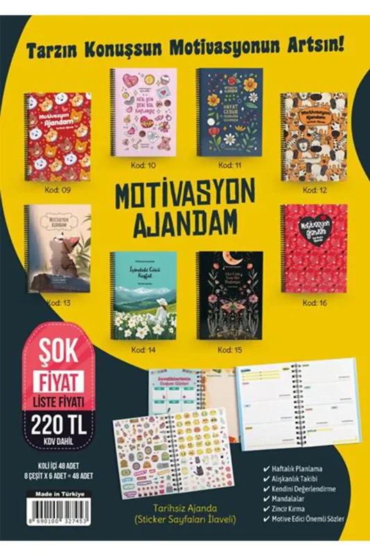 Motivasyon Ajandam - Nesil Yayınları