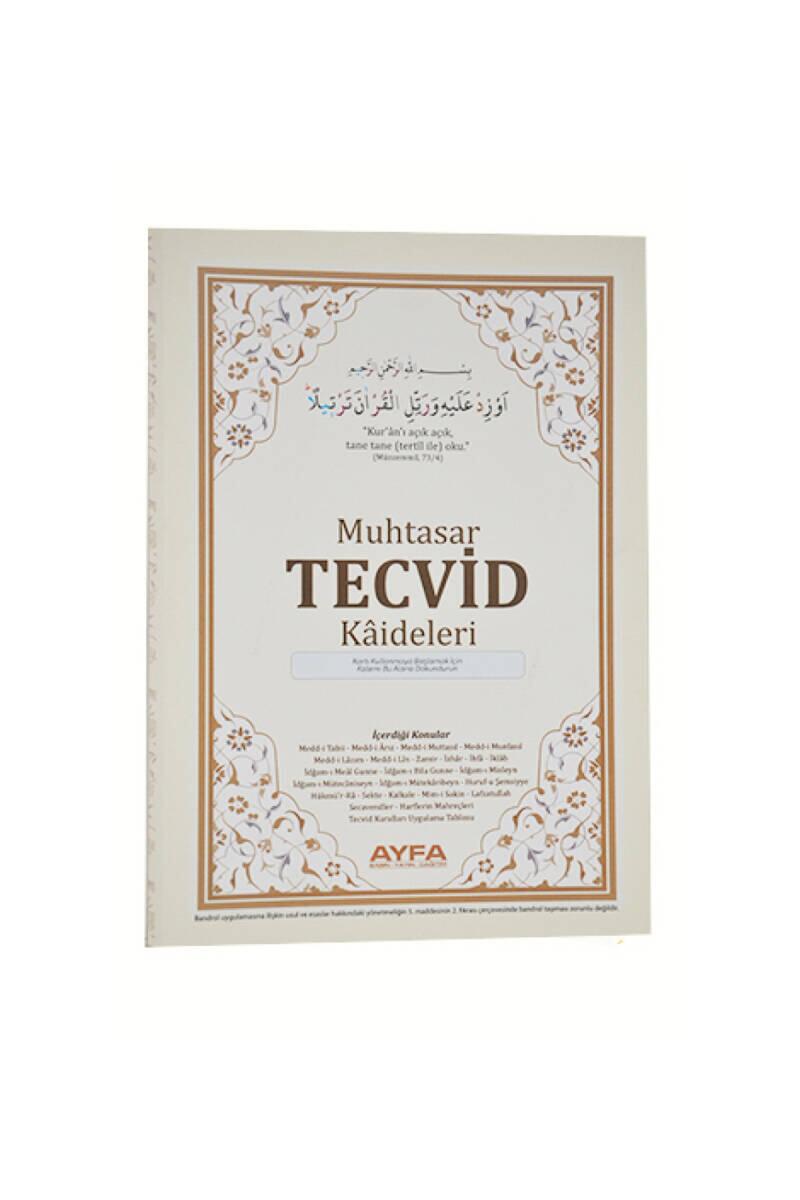 Muhtasar Tecvid Kaideleri Kartelası - 1