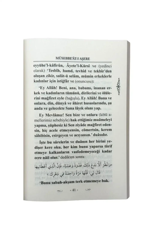 Müsebbeatı Aşere - 4