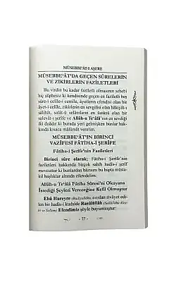 Müsebbeatı Aşere - 5