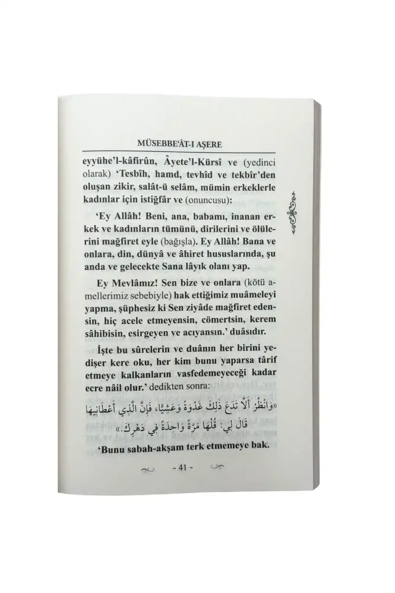 Müsebbeatı Aşere - 3