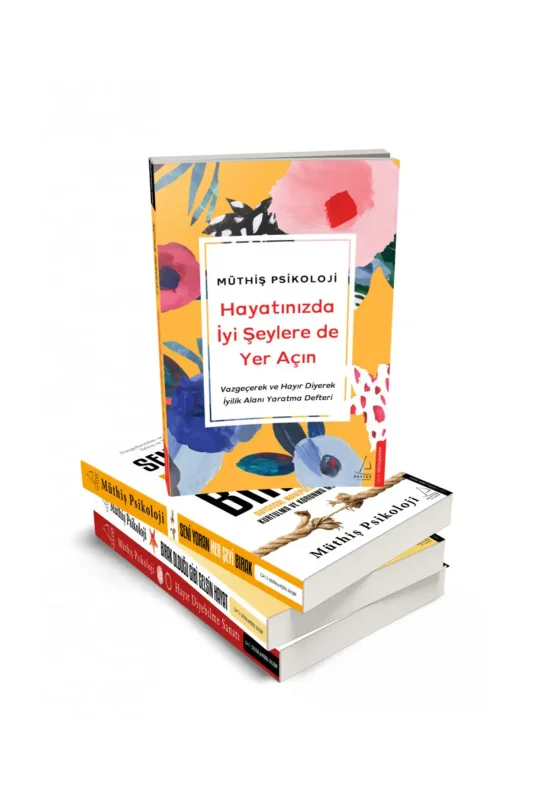Müthiş Psikoloji 3 Kitap Set Defter Hediyeli - Destek Yayıncılık