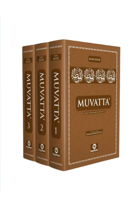 Muvatta 3 Cilt Takım - Kayıhan Yayınları