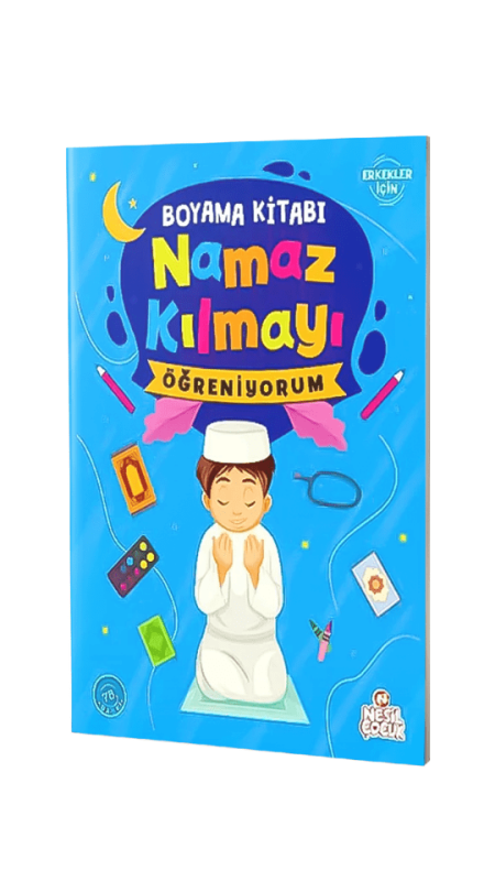 Namaz Kılmayı Öğreniyorum Erkek - Nesil Yayınları