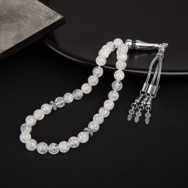 Necef Doğal Taş Tesbih 33lük - 8mm - 1