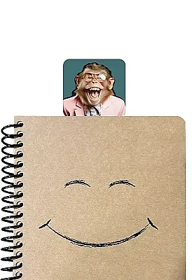 Neşeli Maymun Kitap Ayracı - 2