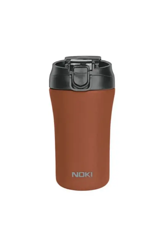 Noki Çelik Kahve Kupası Kahverengi 370 Ml - Noki